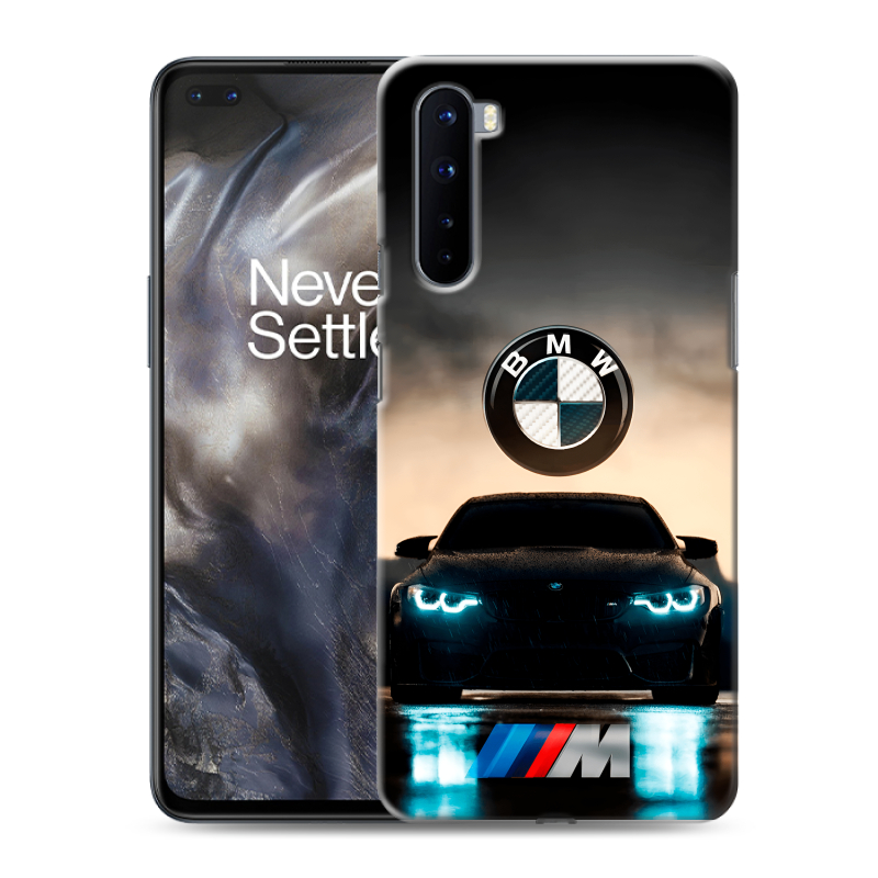Силиконовый противоударный чехол на OnePlus Nord с принтом БМВ BMW Силиконовый противоударный чехол на OnePlus Nord с принтом БМВ BMW