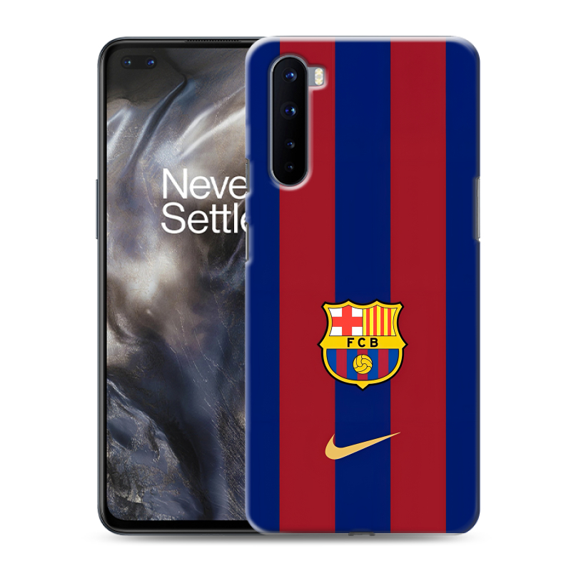 Пластиковый чехол на OnePlus Nord с принтом Барселона Barcelona Пластиковый чехол на OnePlus Nord с принтом Барселона Barcelona