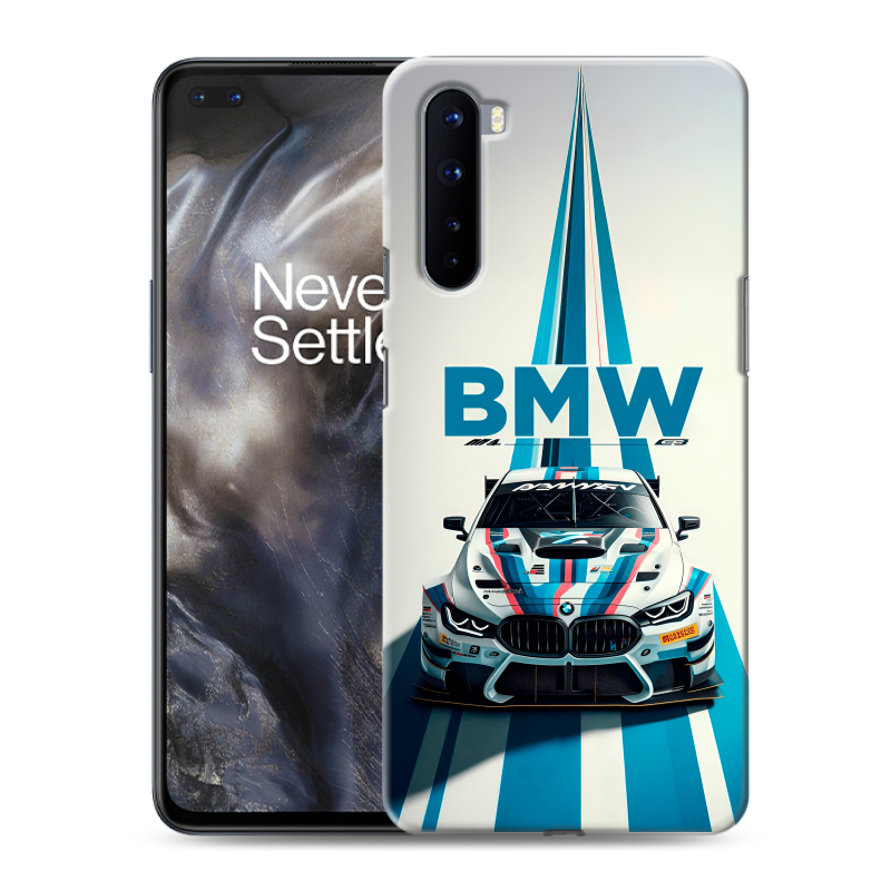 Силиконовый чехол на OnePlus Nord с принтом БМВ BMW Силиконовый чехол на OnePlus Nord с принтом БМВ BMW