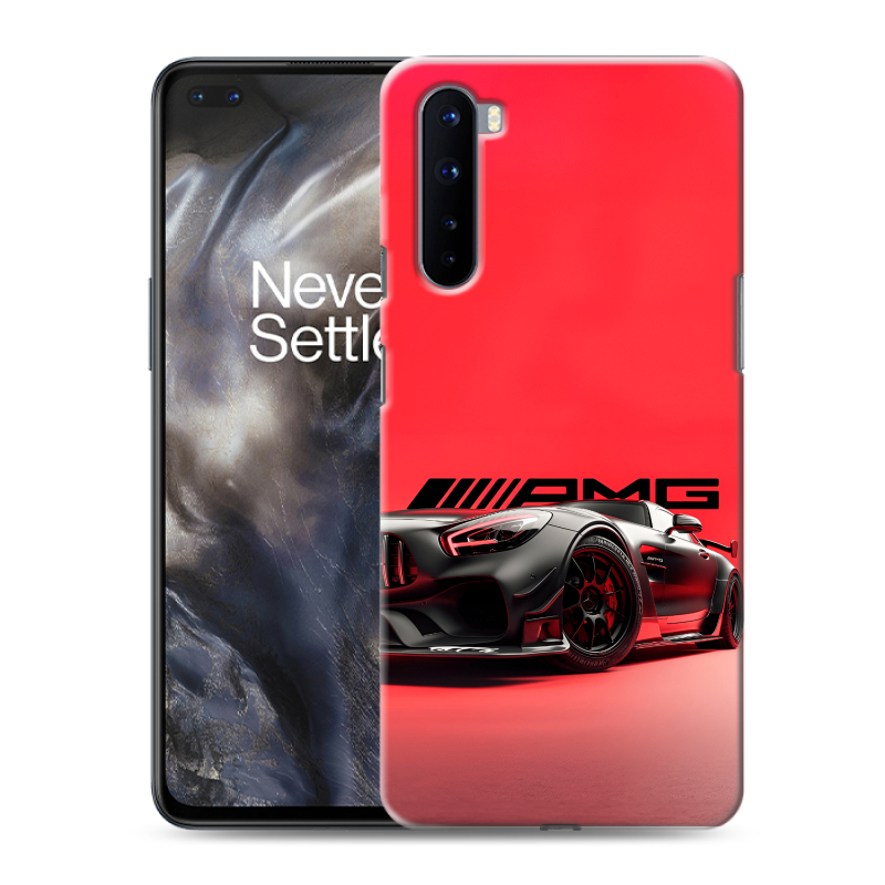 Пластиковый чехол на OnePlus Nord с принтом Мерседес Mercedes AMG Пластиковый чехол на OnePlus Nord с принтом Мерседес Mercedes AMG
