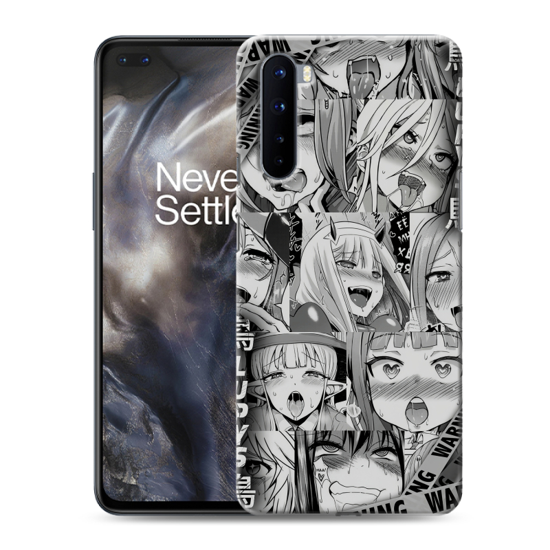 Силиконовый чехол на OnePlus Nord с принтом Ahegao Ахегао Аниме Силиконовый чехол на OnePlus Nord с принтом Ahegao Ахегао Аниме