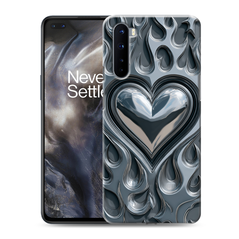 Силиконовый противоударный чехол на OnePlus Nord с принтом Y2K Силиконовый противоударный чехол на OnePlus Nord с принтом Y2K