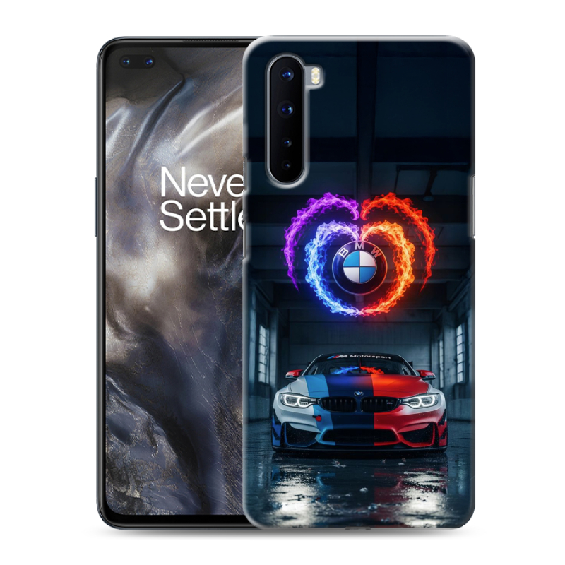 Силиконовый чехол на OnePlus Nord с принтом BMW БМВ Силиконовый чехол на OnePlus Nord с принтом BMW БМВ
