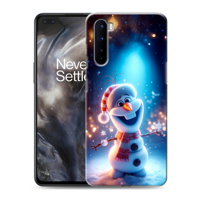 Силиконовый чехол на OnePlus Nord с принтом Новый год Силиконовый чехол на OnePlus Nord с принтом Новый год