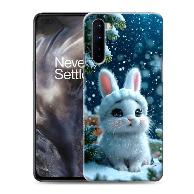 Силиконовый чехол на OnePlus Nord с принтом Новый год Силиконовый чехол на OnePlus Nord с принтом Новый год