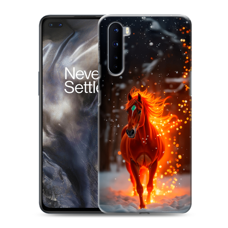 Силиконовый чехол на OnePlus Nord с принтом Новый год Силиконовый чехол на OnePlus Nord с принтом Новый год