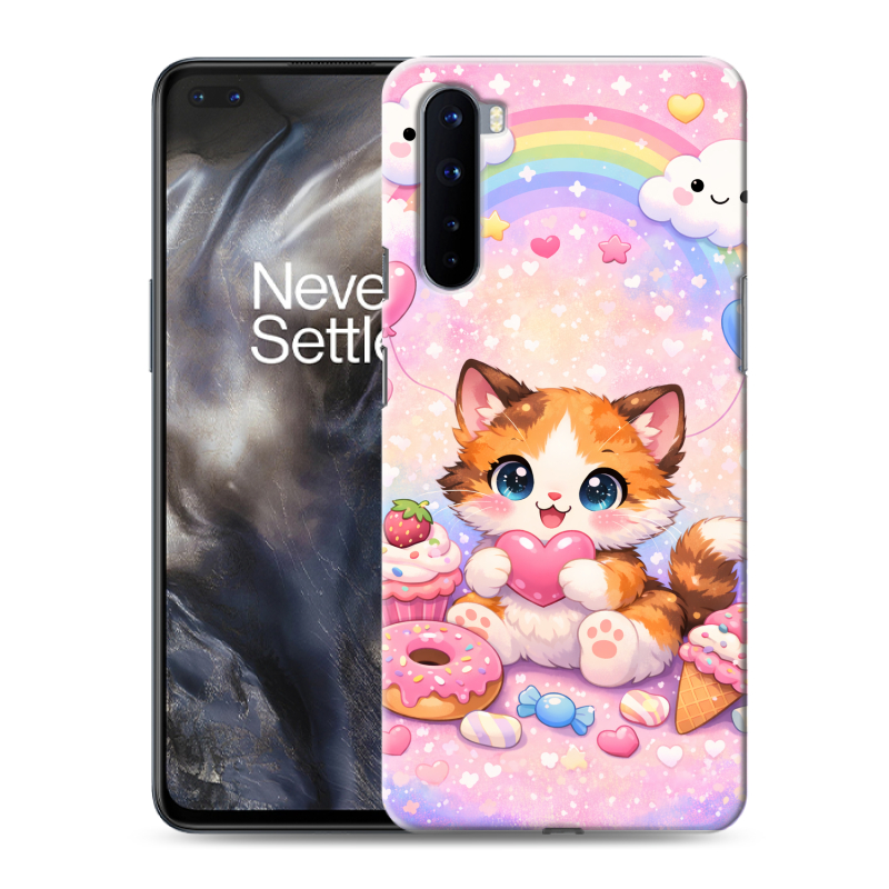 Силиконовый чехол на OnePlus Nord с принтом для девочек Силиконовый чехол на OnePlus Nord с принтом для девочек