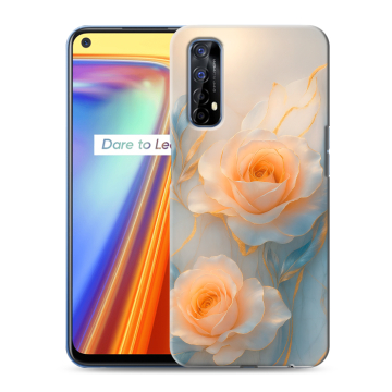 Силиконовый чехол на Realme 7 с принтом Женский Силиконовый чехол на Realme 7 с принтом Женский