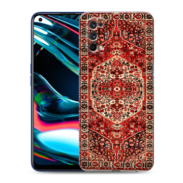 Силиконовый противоударный чехол на Realme 7 Pro с принтом Ковер