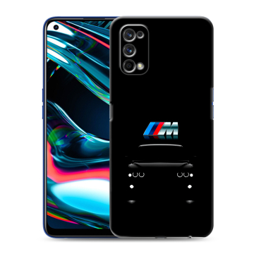 Силиконовый противоударный чехол на Realme 7 Pro с принтом БМВ BMW