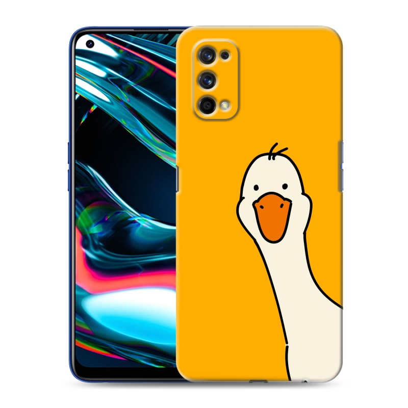 Пластиковый чехол на Realme 7 Pro с принтом Утка Пластиковый чехол на Realme 7 Pro с принтом Утка