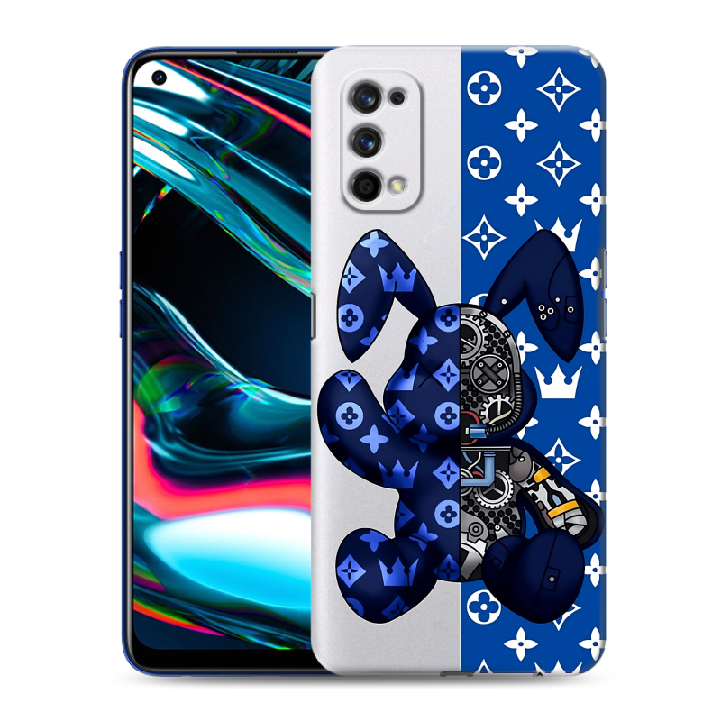 Пластиковый чехол на Realme 7 Pro с принтом Луи робот Пластиковый чехол на Realme 7 Pro с принтом Луи робот