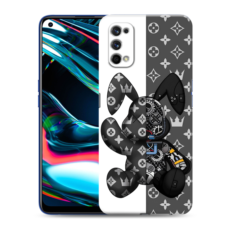 Пластиковый чехол на Realme 7 Pro с принтом Луи робот Пластиковый чехол на Realme 7 Pro с принтом Луи робот