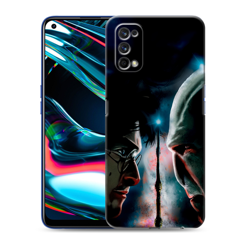 Силиконовый противоударный чехол на Realme 7 Pro с принтом Гарри Поттер Harry Potter Силиконовый противоударный чехол на Realme 7 Pro с принтом Гарри Поттер Harry Potter