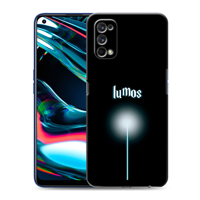 Пластиковый чехол на Realme 7 Pro с принтом Harry Potter Гарри Поттер Пластиковый чехол на Realme 7 Pro с принтом Harry Potter Гарри Поттер