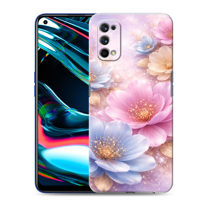 Пластиковый чехол на Realme 7 Pro с принтом женский Пластиковый чехол на Realme 7 Pro с принтом женский