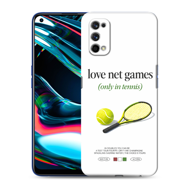 Силиконовый противоударный чехол на Realme 7 Pro с принтом для девочек Силиконовый противоударный чехол на Realme 7 Pro с принтом для девочек
