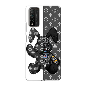 Силиконовый чехол на Huawei Honor 10X Lite с принтом Луи робот