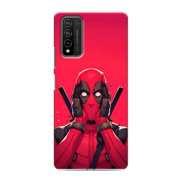 Силиконовый чехол на Huawei Honor 10X Lite с принтом Дедпул Deadpool