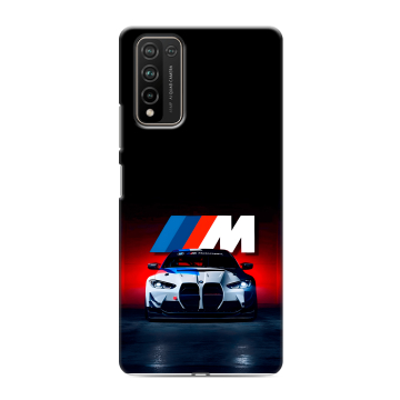 Силиконовый чехол на Huawei Honor 10X Lite с принтом БМВ BMW
