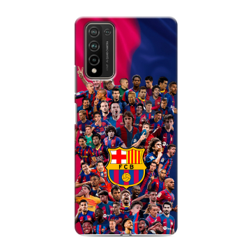 Силиконовый чехол на Huawei Honor 10X Lite с принтом Барселона Barcelona Силиконовый чехол на Huawei Honor 10X Lite с принтом Барселона Barcelona