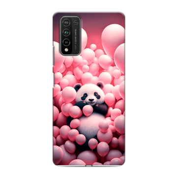 Силиконовый чехол на Huawei Honor 10X Lite с принтом Панда