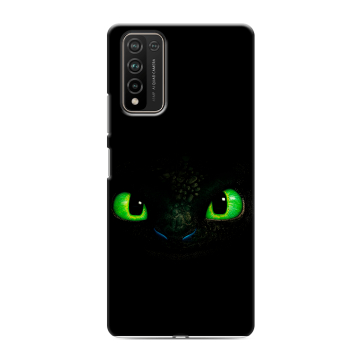 Силиконовый чехол на Huawei Honor 10X Lite с принтом Как приручить дракона
