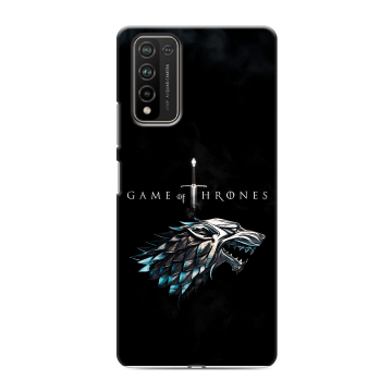 Силиконовый чехол на Huawei Honor 10X Lite с принтом Игра Престолов Game Thrones