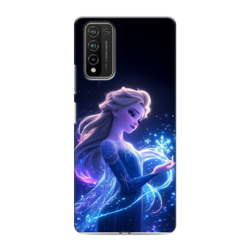 Силиконовый чехол на Huawei Honor 10X Lite с принтом Холодное сердце Frozen