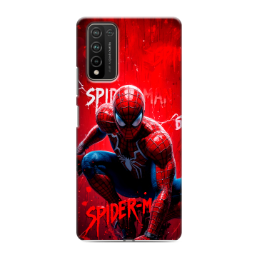 Силиконовый чехол на Huawei Honor 10X Lite с принтом Spiderman Человек паук
