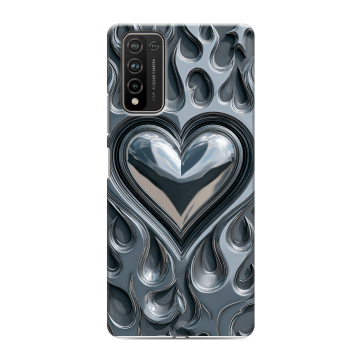Силиконовый чехол на Huawei Honor 10X Lite с принтом Y2K