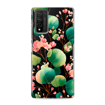 Силиконовый чехол на Huawei Honor 10X Lite с принтом женский