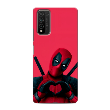 Силиконовый чехол на Huawei Honor 10X Lite с принтом Дедпул Deadpool