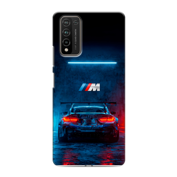 Силиконовый чехол на Huawei Honor 10X Lite с принтом BMW БМВ