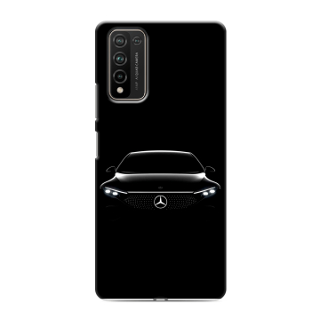Силиконовый чехол на Huawei Honor 10X Lite с принтом Mercedes Мерседес