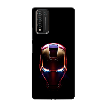 Силиконовый чехол на Huawei Honor 10X Lite с принтом IronMan Железный человек