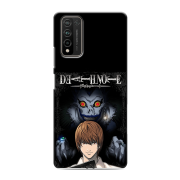 Силиконовый чехол на Huawei Honor 10X Lite с принтом Death note Тетрадь смерти