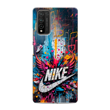 Силиконовый чехол на Huawei Honor 10X Lite с принтом Nike Найк