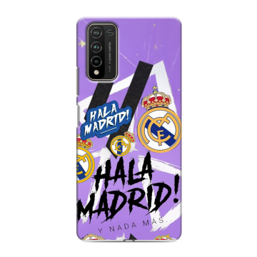 Силиконовый чехол на Huawei Honor 10X Lite с принтом Real Madrid Реал Мадрид