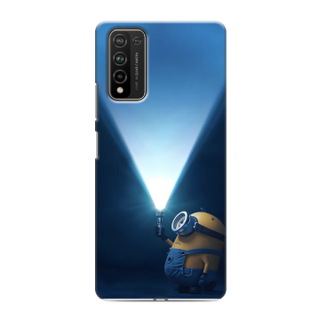 Силиконовый чехол на Huawei Honor 10X Lite с принтом Миньоны