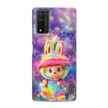 Силиконовый чехол на Huawei Honor 10X Lite с принтом Labubu Лабубу