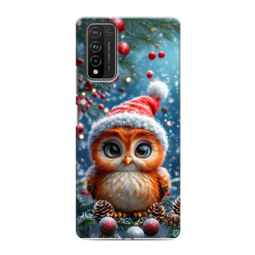 Силиконовый чехол на Huawei Honor 10X Lite с принтом Новый год