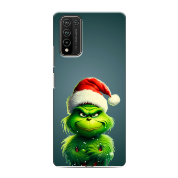 Силиконовый чехол на Huawei Honor 10X Lite с принтом Новый год