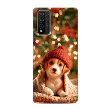 Силиконовый чехол на Huawei Honor 10X Lite с принтом Новый год