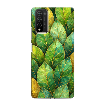 Силиконовый чехол на Huawei Honor 10X Lite с принтом женский