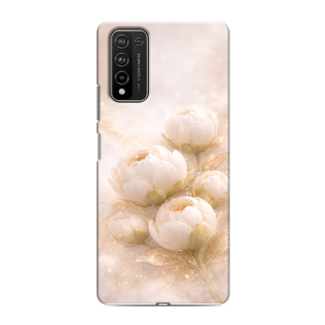 Силиконовый чехол на Huawei Honor 10X Lite с принтом женский