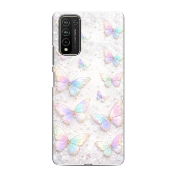 Силиконовый чехол на Huawei Honor 10X Lite с принтом женский