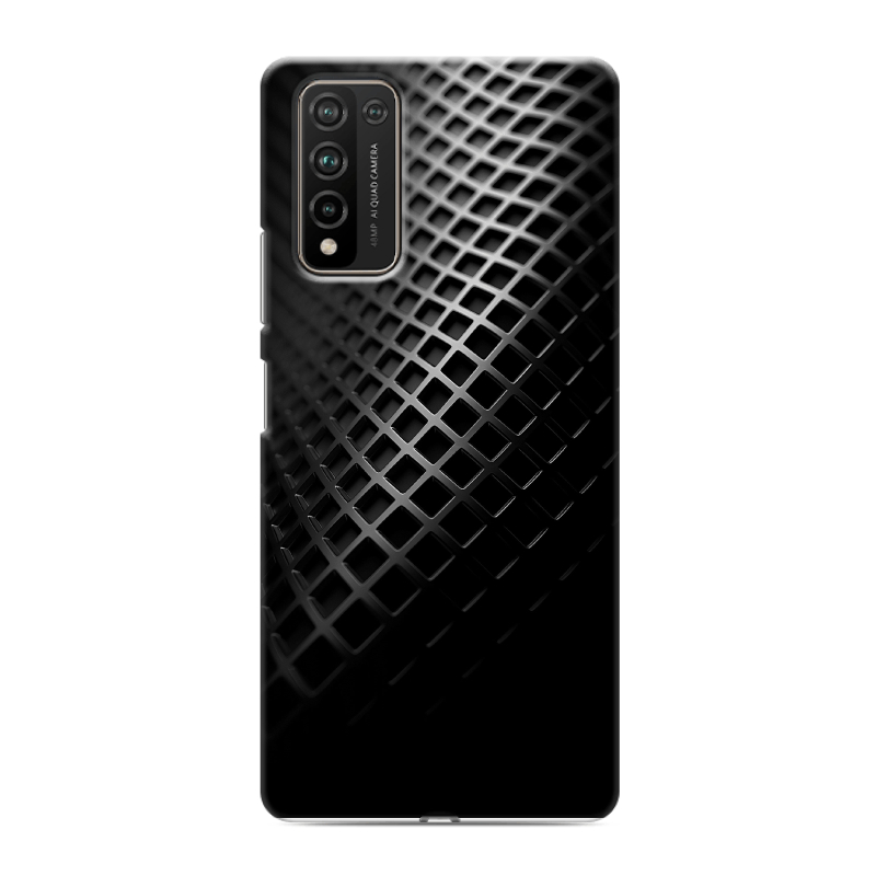Силиконовый чехол на Huawei Honor 10X Lite с принтом Текстура металла Силиконовый чехол на Huawei Honor 10X Lite с принтом Текстура металла