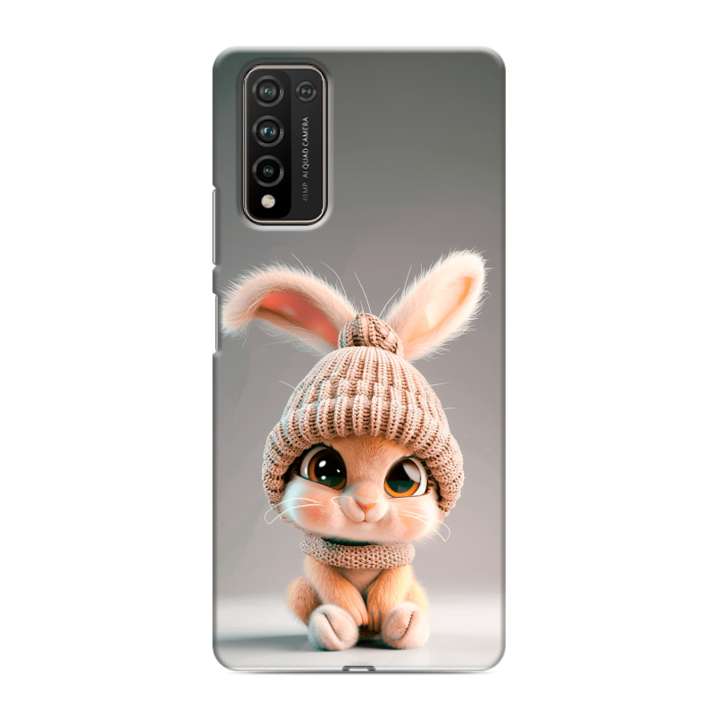Силиконовый чехол на Huawei Honor 10X Lite с принтом Кролик Силиконовый чехол на Huawei Honor 10X Lite с принтом Кролик