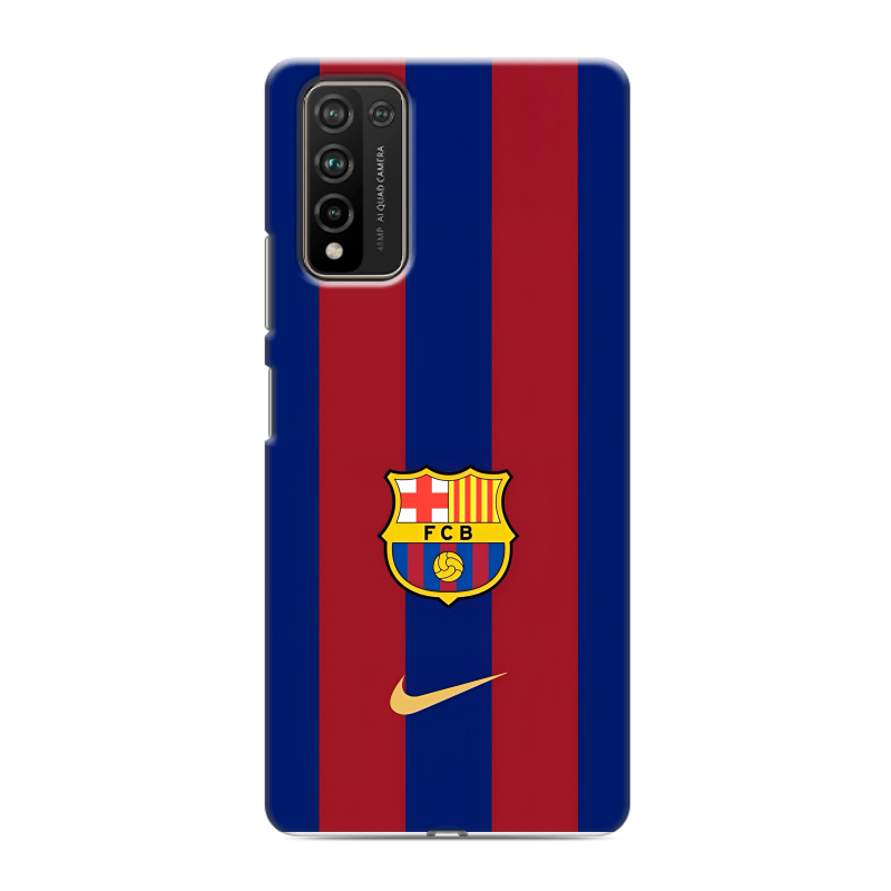 Силиконовый чехол на Huawei Honor 10X Lite с принтом Барселона Barcelona Силиконовый чехол на Huawei Honor 10X Lite с принтом Барселона Barcelona